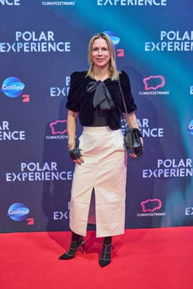 Tamara von Nayhauss -Eroeffnung der Ausstellung POLAR EXPERIENCE- Die Immersive Ausstellung ueber die Arktis und Antarktis in der Arena Berlin am 05.12.2025. Eroeffnung Polar Experience