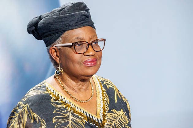05.12.2025. Düsseldorf. Tag 2 am Rande der Verleihung 18. Deutscher Nachhaltigkeitspreis im Maritim Hotel. Hier: Dr. Ngozi Okonjo-Iweala (Generaldirektorin der Welthandelsorganisation WTO) Düsseldorf Maritim Hotel Nordrhein-Westfalen Deutschland