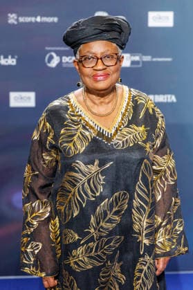 05.12.2025. Düsseldorf. Tag 2 am Rande der Verleihung 18. Deutscher Nachhaltigkeitspreis im Maritim Hotel. Hier: Dr. Ngozi Okonjo-Iweala (Generaldirektorin der Welthandelsorganisation WTO) Düsseldorf Maritim Hotel Nordrhein-Westfalen Deutschland