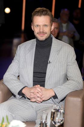 Florian Schroeder bei der Aufzeichnung der NDR Talk Show im NDR Fernsehstudio Lokstedt. Hamburg, 05.12.2025