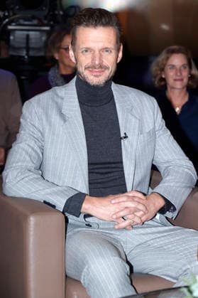 Florian Schroeder bei der Aufzeichnung der NDR Talk Show im NDR Fernsehstudio Lokstedt. Hamburg, 05.12.2025