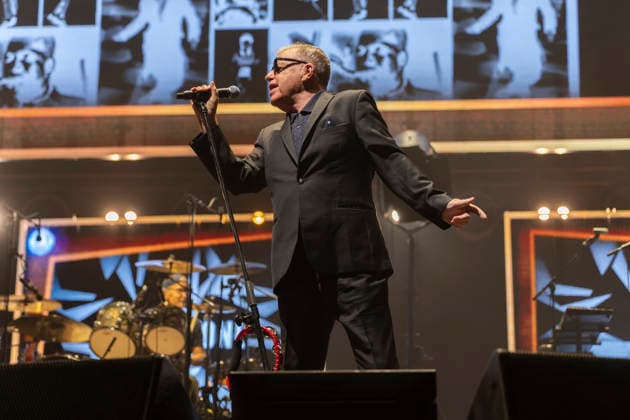 Madness perform at AO Arena Manchester Suggs of British Ska band Madness performs at AO Arena Manchester England, 5th December 2025, Credit:Mike Gray Avalon  Copyright: xMikexGrayx xAvalonx 1056834117