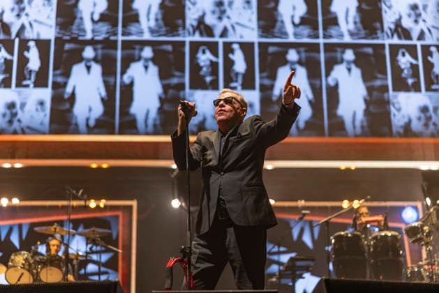 Madness perform at AO Arena Manchester Suggs of British Ska band Madness performs at AO Arena Manchester England, 5th December 2025, Credit:Mike Gray Avalon  Copyright: xMikexGrayx xAvalonx 1056834499