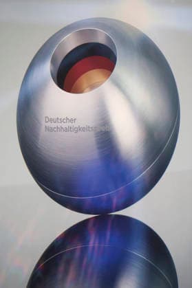 Verleihung des 18. Deutschen Nachhaltigkeitspreises 2025 im Maritim Hotel. Düsseldorf, 05.12.2025