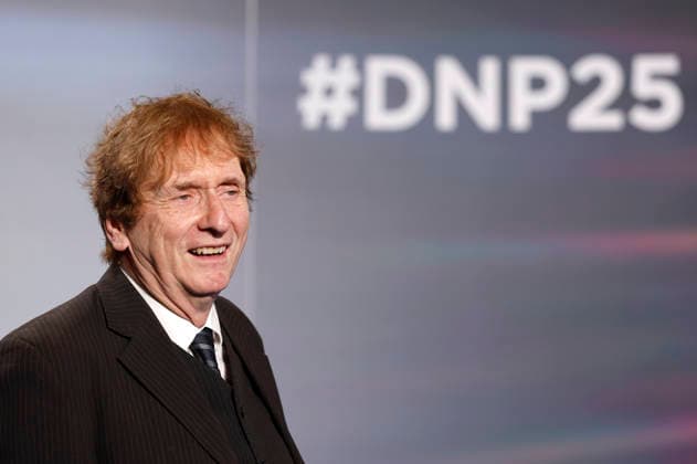 Michael Braungart bei der Verleihung des 18. Deutschen Nachhaltigkeitspreises 2025 im Maritim Hotel. Düsseldorf, 05.12.2025