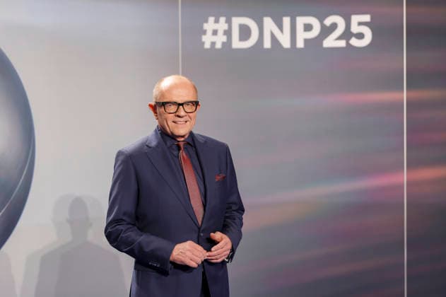 Stefan Schulze-Hausmann bei der Verleihung des 18. Deutschen Nachhaltigkeitspreises 2025 im Maritim Hotel. Düsseldorf, 05.12.2025