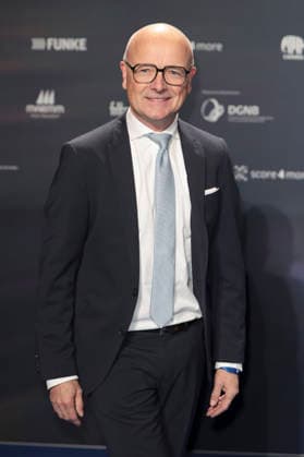 Karsten Schwanke bei der Verleihung des 18. Deutschen Nachhaltigkeitspreises 2025 im Maritim Hotel. Düsseldorf, 05.12.2025