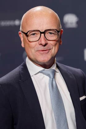 Karsten Schwanke bei der Verleihung des 18. Deutschen Nachhaltigkeitspreises 2025 im Maritim Hotel. Düsseldorf, 05.12.2025