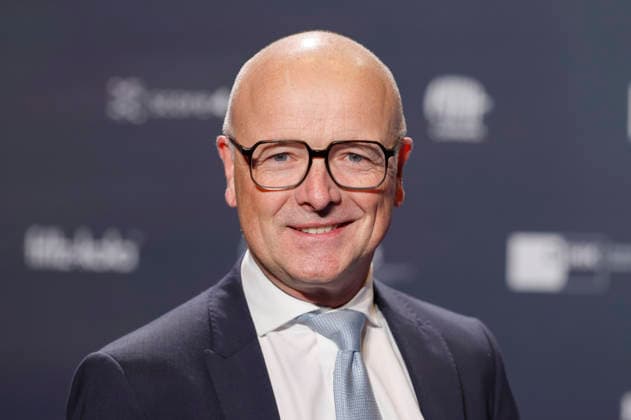 Karsten Schwanke bei der Verleihung des 18. Deutschen Nachhaltigkeitspreises 2025 im Maritim Hotel. Düsseldorf, 05.12.2025
