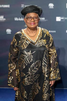 Ngozi Okonjo-Iweala bei der Verleihung des 18. Deutschen Nachhaltigkeitspreises 2025 im Maritim Hotel. Düsseldorf, 05.12.2025