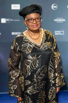 Ngozi Okonjo-Iweala bei der Verleihung des 18. Deutschen Nachhaltigkeitspreises 2025 im Maritim Hotel. Düsseldorf, 05.12.2025