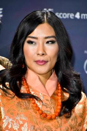 ABBduesseldorf: H.R.H. Princess Dechan Yangzom Wangchuck is the daughter of the fourth King of Bhutan Jigme Singye Wangchuck zu Gast auf dem blauen Teppich bei der 18.Verleihung Deutscher Nachhaltigkeitspreis 2025 im Maritim Hotel am 05.12.2025 NRW Deutschland