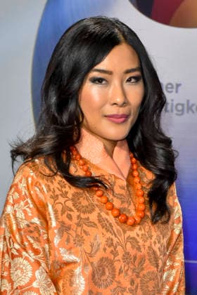 ABBduesseldorf: H.R.H. Princess Dechan Yangzom Wangchuck is the daughter of the fourth King of Bhutan Jigme Singye Wangchuck zu Gast auf dem blauen Teppich bei der 18.Verleihung Deutscher Nachhaltigkeitspreis 2025 im Maritim Hotel am 05.12.2025 NRW Deutschland