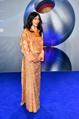 ABBduesseldorf: H.R.H. Princess Dechan Yangzom Wangchuck is the daughter of the fourth King of Bhutan Jigme Singye Wangchuck zu Gast auf dem blauen Teppich bei der 18.Verleihung Deutscher Nachhaltigkeitspreis 2025 im Maritim Hotel am 05.12.2025 NRW Deutschland