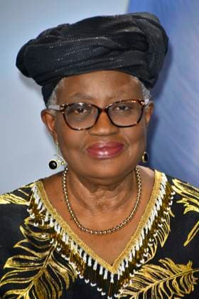 ABBduesseldorf: Ngozi Okonjo-Iweala is the seventh Director-General of the WTO zu Gast auf dem blauen Teppich bei der 18.Verleihung Deutscher Nachhaltigkeitspreis 2025 im Maritim Hotel am 05.12.2025 NRW Deutschland