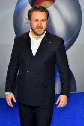 ABBduesseldorf: Daniel M. Harrich deutscher Regisseur, Filmproduzent zu Gast auf dem blauen Teppich bei der 18.Verleihung Deutscher Nachhaltigkeitspreis 2025 im Maritim Hotel am 05.12.2025 NRW Deutschland