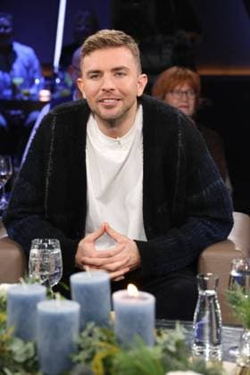 Christoph Kramer, Fußball-Weltmeister und Autor, zu Gast in der NDR Talk Show am 5.12.2025, Fototermin vor der Sendung im 3. Programm des NDR Fernsehen im Fernsehstudio Hamburg Lokstedt