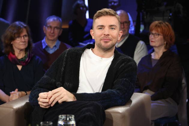 Christoph Kramer, Fußball-Weltmeister und Autor, zu Gast in der NDR Talk Show am 5.12.2025, Fototermin vor der Sendung im 3. Programm des NDR Fernsehen im Fernsehstudio Hamburg Lokstedt