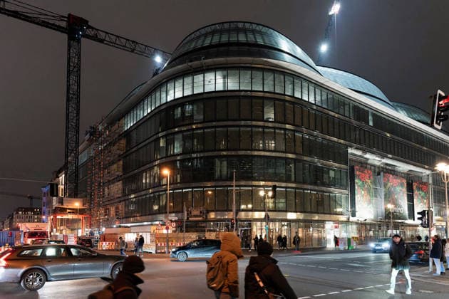 2025-12-04,Berlin,das ehemalige Kaufhaus Galeries Lafayette an der Friedrichstraße