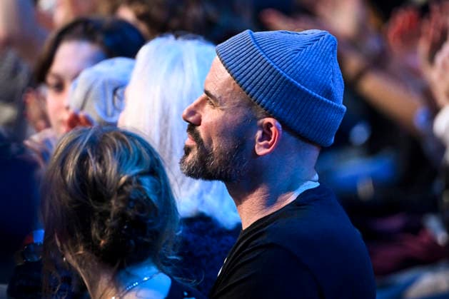 STOCKHOLM, SWEDEN 20251206 Singer Martin Stenmarck in the audience to cheer on his son Love Hedlund Stenmarck during the final of Idol 2025 STOCKHOLM SWEDEN x10060x  Copyright: xHenrikxMontgomery TTx IDOL 2025 B8jUprx22XM