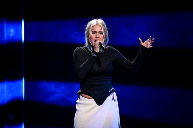 STOCKHOLM, SWEDEN 20251206 Nicolina Mercedes Brandström performs So Will I 100 Billion X by Hillsong United during the final of Idol 2025 STOCKHOLM SWEDEN x10060x  Copyright: xHenrikxMontgomery TTx IDOL 2025 FQ4CBG221RY