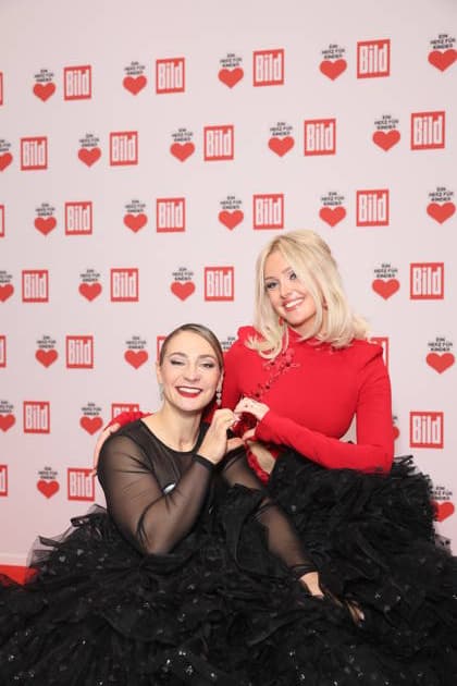 Spengala - Ein Herz für Kinder 2025 - Kristina Vogel und Patrice Eva Fischer bei der TV-Spendengala Ein Herz für Kinder im Studio Adlershof am 06.12.2025 in Berlin. Copyright: xEventpressxKochanx