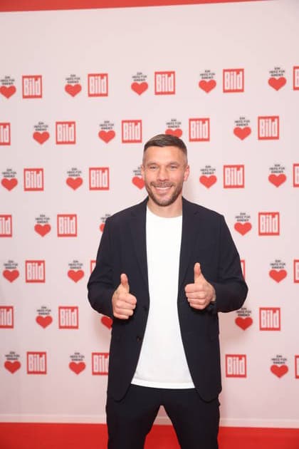 Spengala - Ein Herz für Kinder 2025 - Lukas Podolski bei der TV-Spendengala Ein Herz für Kinder im Studio Adlershof am 06.12.2025 in Berlin. Copyright: xEventpressxKochanx