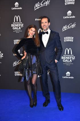 Veronica Mazza und Alexander Mazza bei der Benefiz Gala zugunsten der McDonalds Kinderhilfe Stiftung am 6.12.2025 in Muenchen McDonalds Benefiz Gala 2025 in Muenchen