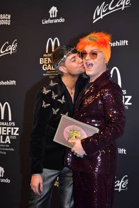 Marcell Damaschke und Julian F.M. Stoeckel bei der Benefiz Gala zugunsten der McDonalds Kinderhilfe Stiftung am 6.12.2025 in Muenchen McDonalds Benefiz Gala 2025 in Muenchen