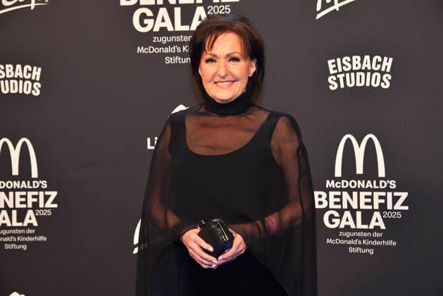 Ute Freudenberg bei der Benefiz Gala zugunsten der McDonalds Kinderhilfe Stiftung am 6.12.2025 in Muenchen McDonalds Benefiz Gala 2025 in Muenchen