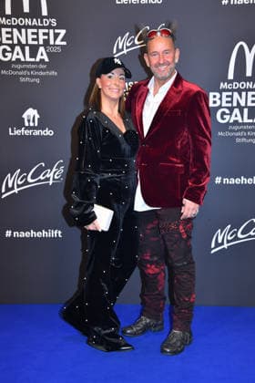 Dany Lehel und Tom Lehel bei der Benefiz Gala zugunsten der McDonalds Kinderhilfe Stiftung am 6.12.2025 in Muenchen McDonalds Benefiz Gala 2025 in Muenchen