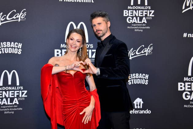Jana Schoelermann und Thore Schoelermann bei der Benefiz Gala zugunsten der McDonalds Kinderhilfe Stiftung am 6.12.2025 in Muenchen McDonalds Benefiz Gala 2025 in Muenchen