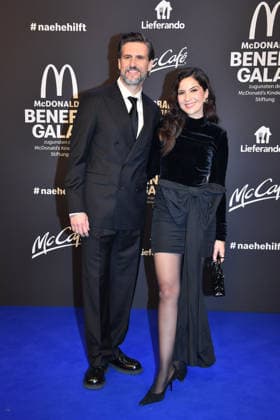 Tom Beck und Chryssanthi Kavazi bei der Benefiz Gala zugunsten der McDonalds Kinderhilfe Stiftung am 6.12.2025 in Muenchen McDonalds Benefiz Gala 2025 in Muenchen
