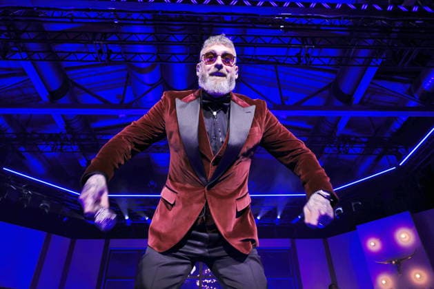 06.12.2025, Sido, Rapper, im Konzert live, Weihnachtsshow 2025, Sido live in der Columbiahalle, Berlin
