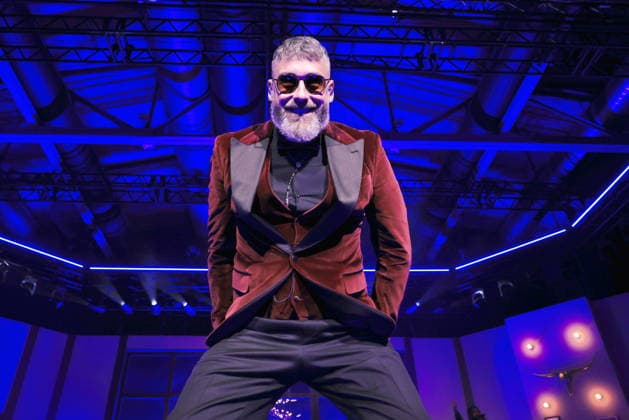 06.12.2025, Sido, Rapper, im Konzert live, Weihnachtsshow 2025, Sido live in der Columbiahalle, Berlin
