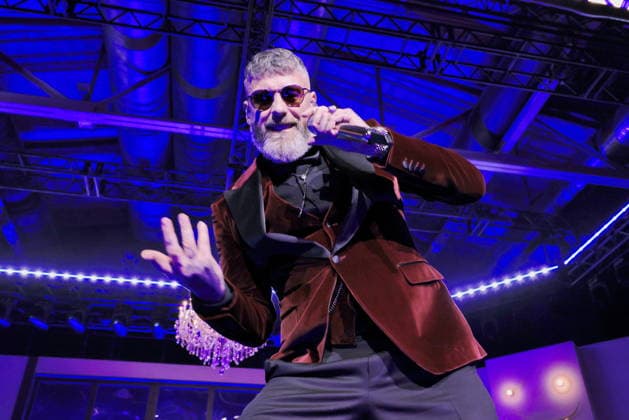 06.12.2025, Sido, Rapper, im Konzert live, Weihnachtsshow 2025, Sido live in der Columbiahalle, Berlin *** 06 12 2025, Sido, Rapper, in concert live, Christmas show 2025, Sido live at Columbiahalle, Berlin