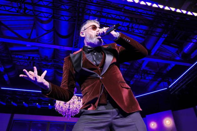 06.12.2025, Sido, Rapper, im Konzert live, Weihnachtsshow 2025, Sido live in der Columbiahalle, Berlin