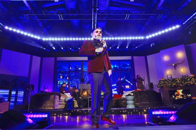 06.12.2025, Sido, Rapper, im Konzert live, Weihnachtsshow 2025, Sido live in der Columbiahalle, Berlin