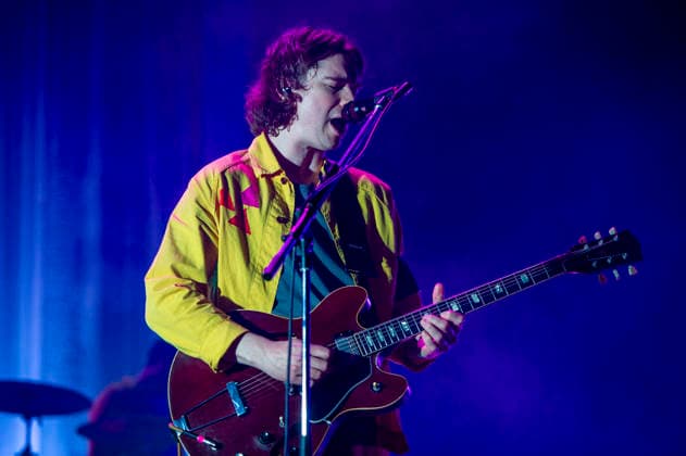 Everything Everything at Brixton Academy 06 12 2025 Art rock band from Manchester, Everything Everything perform at Brixton Academy in London on 6th December 2025, on tour celebrating the tenth anniversary of their third album Get To Heaven. Jonathan Higgs - vocals Jeremy Pritchard bass Alex Robertshaw guitar Michael Spearman drums Peter SenÃ - keyboards, Credit:Zoran Veselinovic Avalon UK, London, Brixton Academy  Copyright: xZoranxVeselinovicx xAvalonx 1057226302