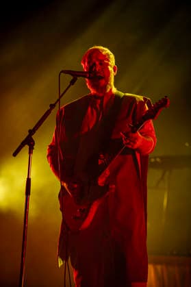 Everything Everything at Brixton Academy 06 12 2025 Art rock band from Manchester, Everything Everything perform at Brixton Academy in London on 6th December 2025, on tour celebrating the tenth anniversary of their third album Get To Heaven. Jonathan Higgs - vocals Jeremy Pritchard bass Alex Robertshaw guitar Michael Spearman drums Peter SenÃ - keyboards, Credit:Zoran Veselinovic Avalon UK, London, Brixton Academy  Copyright: xZoranxVeselinovicx xAvalonx 1057226361