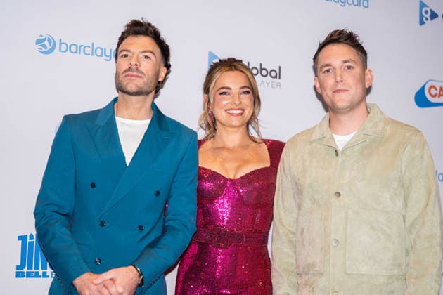 Capital s Jingle Bell Ball 2025 - Saturday (L-R) Jordan North, Sian Welby and Chris Stark attend Capital s Jingle Bell Ball at The O2 Arena, Credit:Lounis Tiar Avalon United Kngdom, London, o2 arena  Copyright: xLounisxTiarx xAvalonx 1057195130