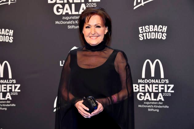 Ute Freudenberg bei der 20. McDonald s Benefiz Gala zugunsten der McDonald s Kinderhilfe Stiftung in den Eisbach Studios. München, 06.12.2025