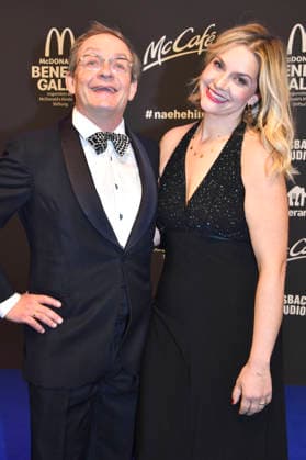 Wigald Boning mit Ehefrau Teresa Boning bei der 20. McDonald s Benefiz Gala zugunsten der McDonald s Kinderhilfe Stiftung in den Eisbach Studios. München, 06.12.2025
