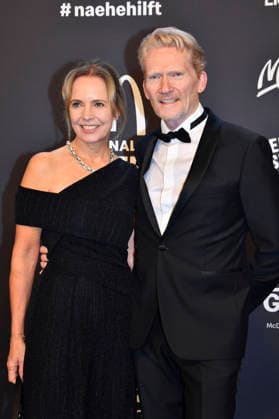 Achim Thysssen mit Ehefrau Anja Thyssen bei der 20. McDonald s Benefiz Gala zugunsten der McDonald s Kinderhilfe Stiftung in den Eisbach Studios. München, 06.12.2025