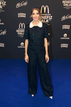 Cathy Hummels bei der 20. McDonald s Benefiz Gala zugunsten der McDonald s Kinderhilfe Stiftung in den Eisbach Studios. München, 06.12.2025