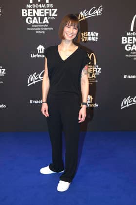 Christina Stürmer bei der 20. McDonald s Benefiz Gala zugunsten der McDonald s Kinderhilfe Stiftung in den Eisbach Studios. München, 06.12.2025