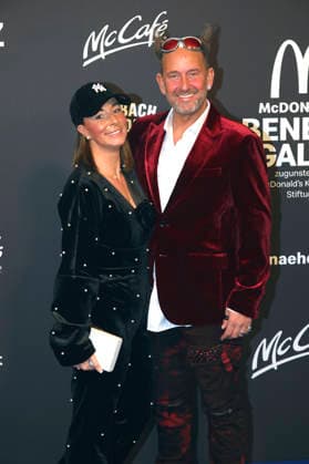 Tom Lehel mit Ehefrau Dany Lehel bei der 20. McDonald s Benefiz Gala zugunsten der McDonald s Kinderhilfe Stiftung in den Eisbach Studios. München, 06.12.2025