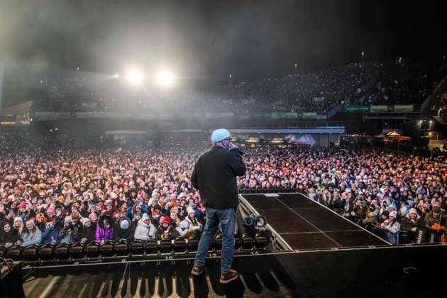 06.12.2025, Schladming, AUT, Unterwegs in Steiermark, Ski Opening 2025, Überraschungsauftritt, DJ-Ötzi, Backstreet Boys, im Bild DJ Ötzi, Gerry Friedle,