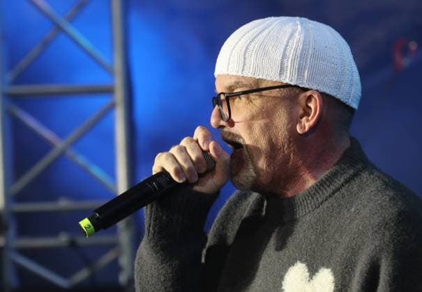 06.12.2025, Schladming, AUT, Unterwegs in Steiermark, Ski Opening 2025, Überraschungsauftritt, DJ-Ötzi, Backstreet Boys, im Bild DJ Ötzi, Gerry Friedle,