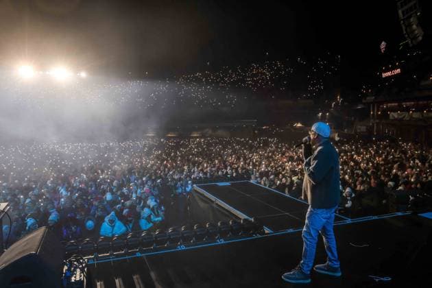 06.12.2025, Schladming, AUT, Unterwegs in Steiermark, Ski Opening 2025, Überraschungsauftritt, DJ-Ötzi, Backstreet Boys, im Bild DJ Ötzi, Gerry Friedle,